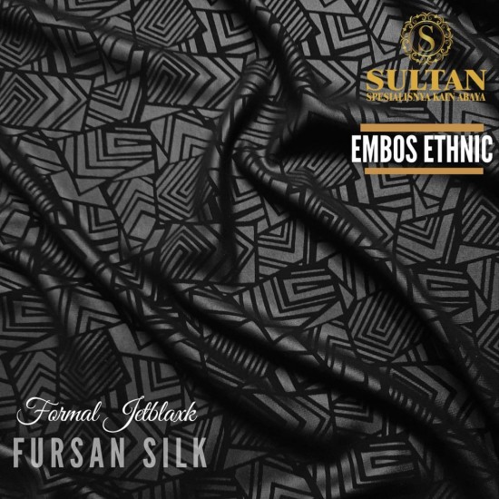 Embos Furusiyah Silk Formal JetBlack
